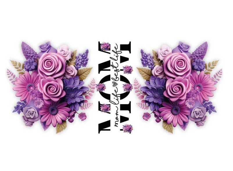 Motiv " Flowers Momlife Pink " ArtNr.: DIH